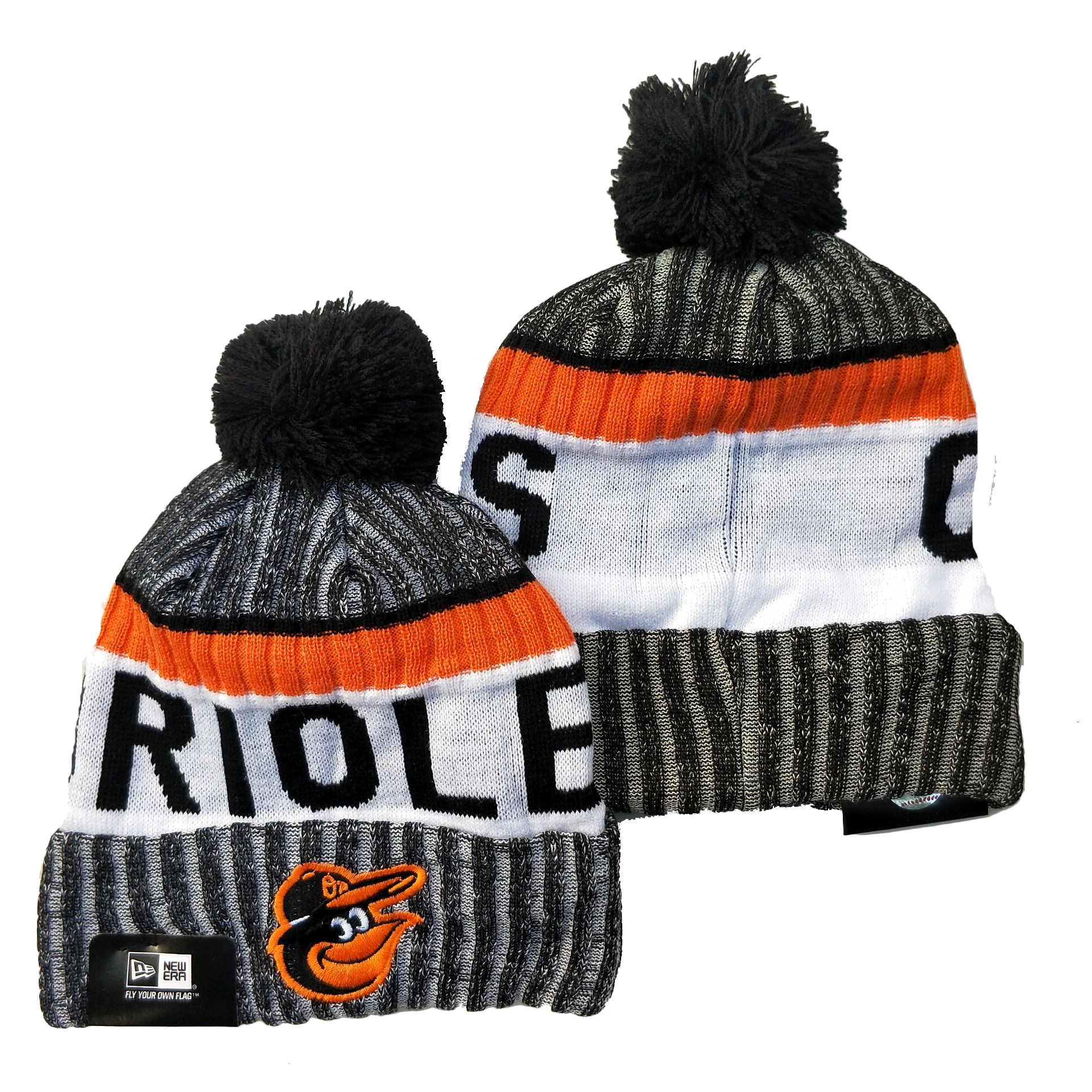 MLB Baltimore Orioles Knit Hats 001